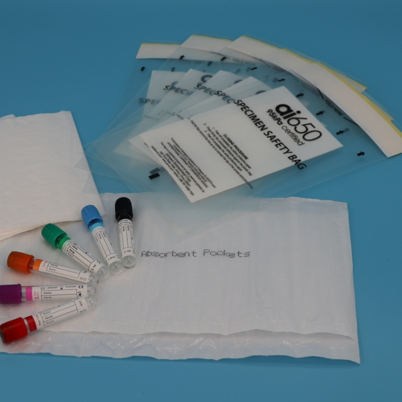 UN3373 Biological Specimen 95kPa Biohazard Bag Biodegradable